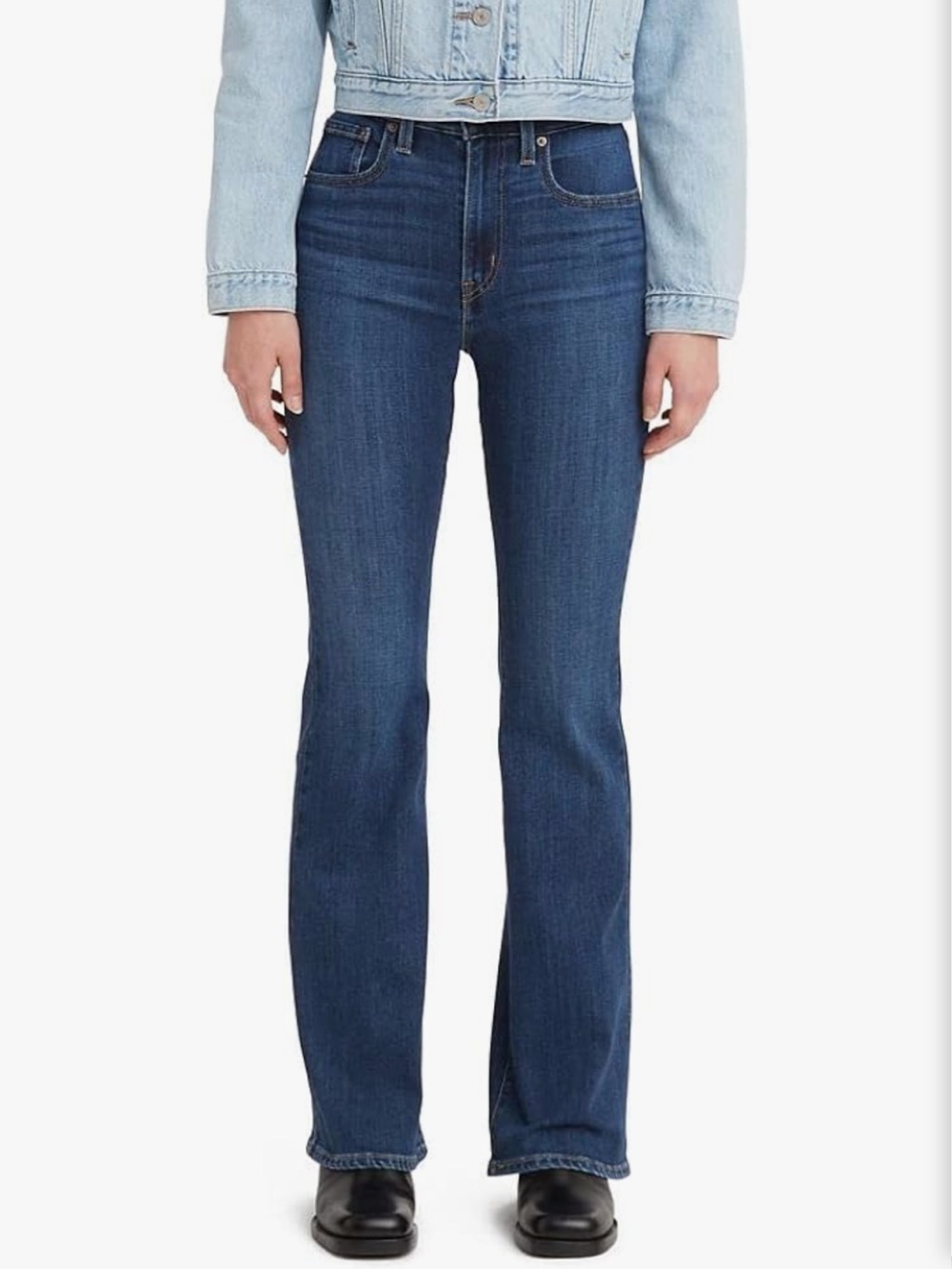 Levi's Dark Blue Flare Jeans